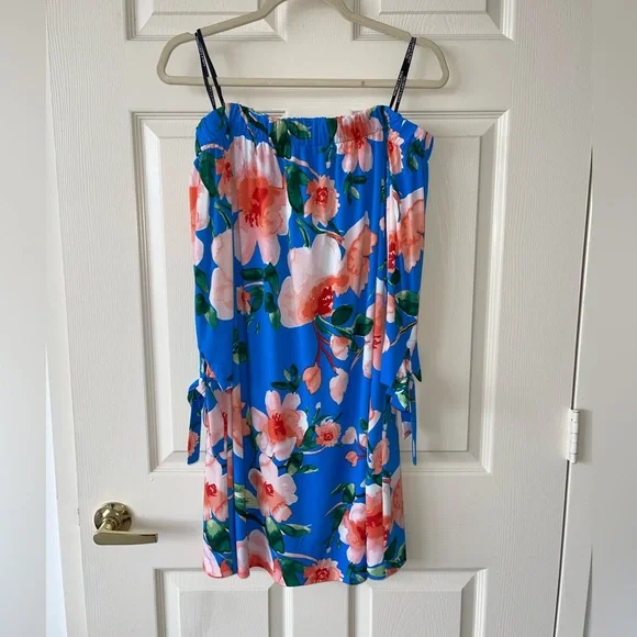 Vince Camuto Off Shoulder Floral Dress - Picture 2 of 7